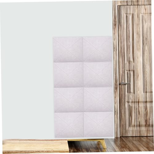 Ibasenice 6pcs Adhesivos para Pared Absorbentes de Sonido Paneles Acústicos Kit de Aislamiento Acústico Autoadhesivos para Estudio de Grabación miniatura 4