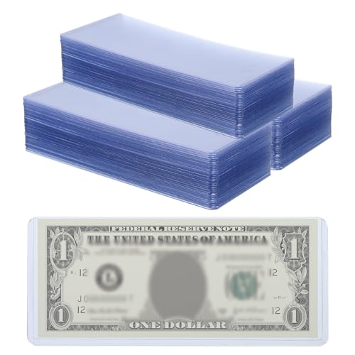 Porte-billets en PVC rigide PATIKIL pour protéger les billets de la poussière