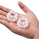 2 Cockringe für Männer, Eichelring für Vorhaut Rückhaltung, Penisring mit großen Noppen, Penisringe Penies Ring für Sex Cockringe für Männer Gummi, Erotisches Sexspielzeug für die Männ