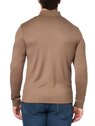 Theory Men's Goris Polo Long Sleeve in Anemone Milano2
