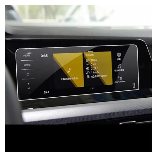 Film protection Golf 8 GTI R-Line 2020-2023 en verre trempé pour navigation 8.25 pouces