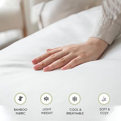 Linenwalas Bambo Silk Flat Sheet Only, Organic Bamboo Silk Bedsheet Luxury Soft Cooling Flat Sheet For Twin Xl Size Bed Bedsheet For College Dorm Room (Twin Xl, Rose Gold) #TOP2