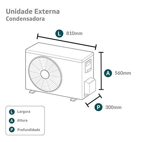 Ar Condicionado Split Hi Wall Agratto One 18000 BTUs Frio 220V ACS18FIR402