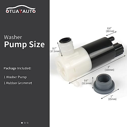 Otuayauto QWP039 Windshield Washer Pump - Replacement thumb #1