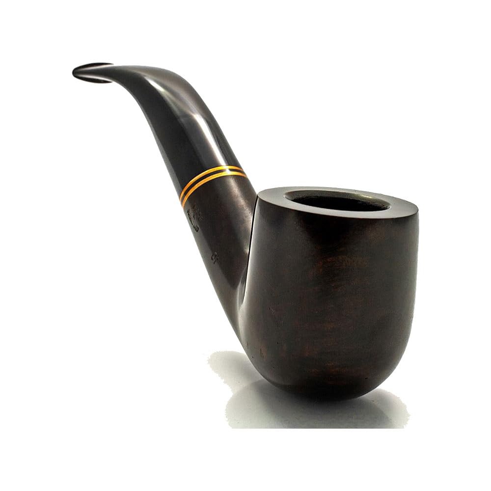 Peterson Pfeife Tyrone 01, dunkelbraun, glatt