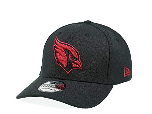 New Era Arizona Cardinals Black and Red Edition 39Thirty Stretch Cap - NFL Kappe (S-M)