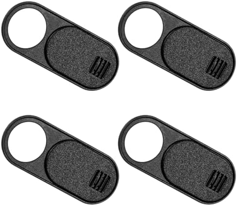 4PCS Webcam Cover, Ultra Thin Laptop Camera Cover Slide Cell Phone Camera Blocker Slider Camera Privacy Cover Protect Your Privacy Security for Computer PC Tablet Accessories