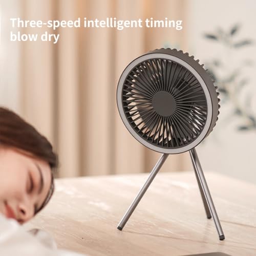 Ventilateur de plafond de camping sans fil à grande autonomie 10000mAh