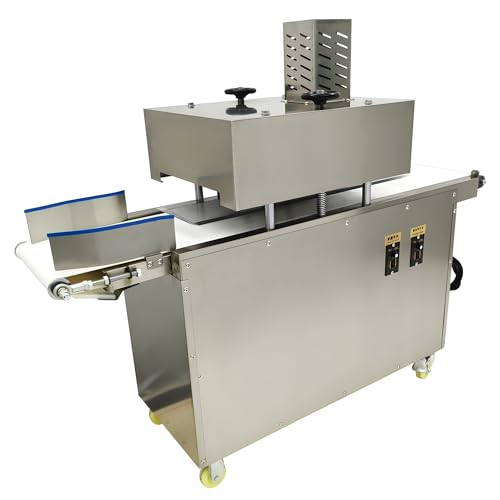BANFLUXION 110V 250W Commercial Electric Dough Rounder Machine 0.35oz-7.05oz (10g-200g)/pcs Dough Roller Rounding Machine Stainless Steel