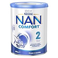 Nestlé NAN COMFORT 2 Follow-on Formula, Stage 2 Suitable From 6 to 12 Months – 800g