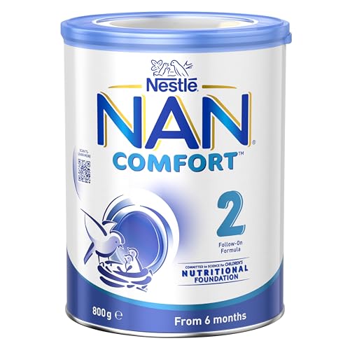 Nestlé NAN COMFORT 2 Follow-on Formula, Stage 2 Suitable From 6 to 12 Months – 800g