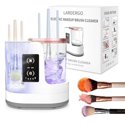 3 IN 1 Makeup Brush Cleaner Machine and Dryer with Drying & Disinfecting functions for Travel Home Use, Electric Automatic Makeup Brushes Cleaner for Makeup Lovers & Professionals