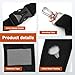 Prelineva Backpack Straps Replacement, Adjustable Padded Shoulder Straps with 4 Metal Hooks, 4 Noly Strap s & D Hooks, Oxford Cloth Replacement Strap s for Backpack, Dry Bag, Sprayer