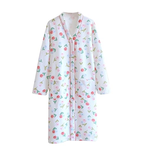 Peignoir en pilou pilou femme et robe de chambre longue pour l'été