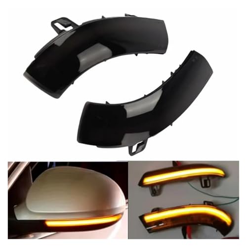 Intermitente espejo retrovisor Golf 5 Passat B6 EOS dinámico luz LED coche 2
