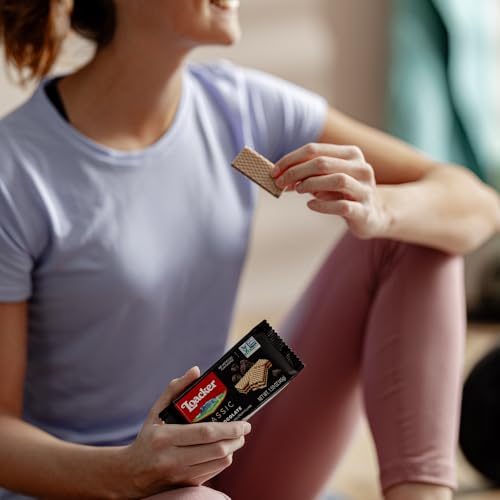 Loacker di Bontà Mix (50cm, 360g) • Geschenkbox mit knusprigen Waffelspezialitäten und Cremesorten wie Haselnuss, Vanille, Kokos & Schokolade • Waffel Snackbox