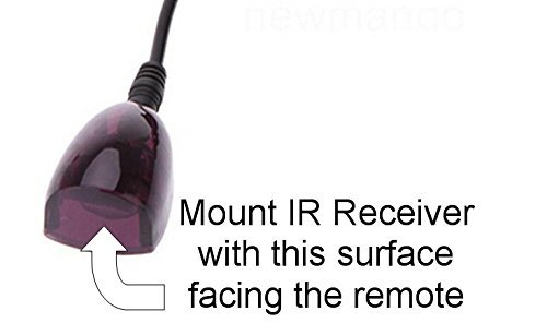 Inteset IReTV USB IR Receiver for use with Nvidia Shield (2nd Gen & 2019 Pro), F-TV, Kodi, PCs, Raspberry Pi & Other Streamers with The Inteset INT422 & Harmony Remotes (Remote not Included)
