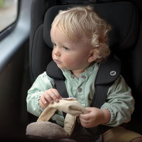 Maxi-Cosi Nomad Plus, Klappbarer Kindersitz, 15 Monate - 4 Jahre, 76 - 105 cm, Tragbarer Reiseautositz, Superkompakt & Leicht, Seitenaufprallschutz, Passt in Jedes Auto, Reisetasche, Authentic Black