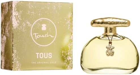 Tous TOUCH The Original Gold, Eau de Toilette for Women, Fruity F...
