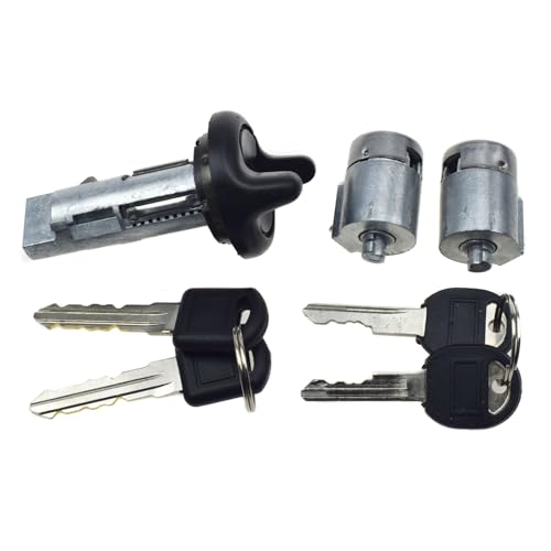 Kit serrure de porte et commutateur d'allumage GMC C2500 K2500 barillet clés