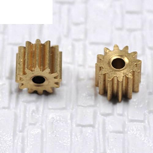 10pcs Metal wear-Resisting Rack Gear Copper 12-2A 0.5 Modulus for car Ship Model