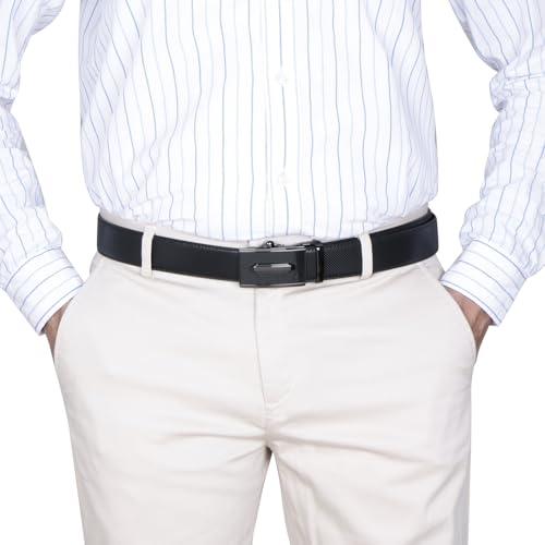 Image of Labnoft Men's PU Leather Auto Lock Belt