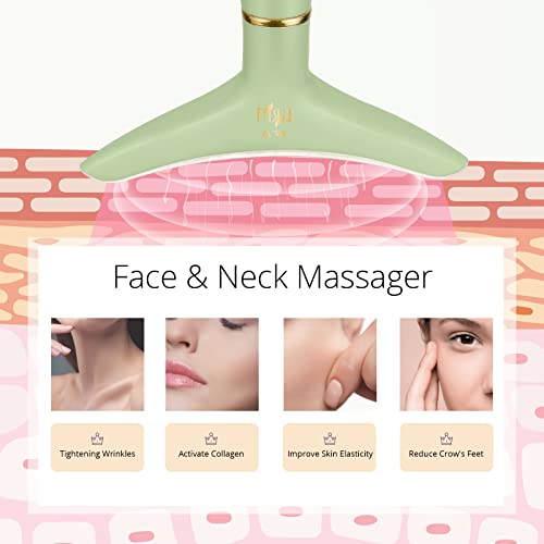 Ms.W Appareil Anti Ride Visage, Ultrasons Beauté Appareils Lifting Masseur Visage, Électrique Appareils De Tonification Pour Le Visage Femme, Outils de soins du visage anti-ride, Massage Pour La Peau – vue 6