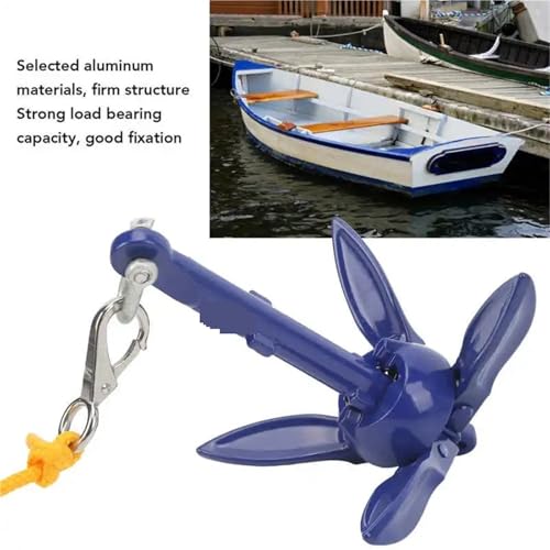 Ancla for barco ligera con kit de anclaje plegable para canoa y coral 4