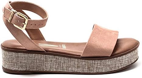 sandália vizzano flatform preta