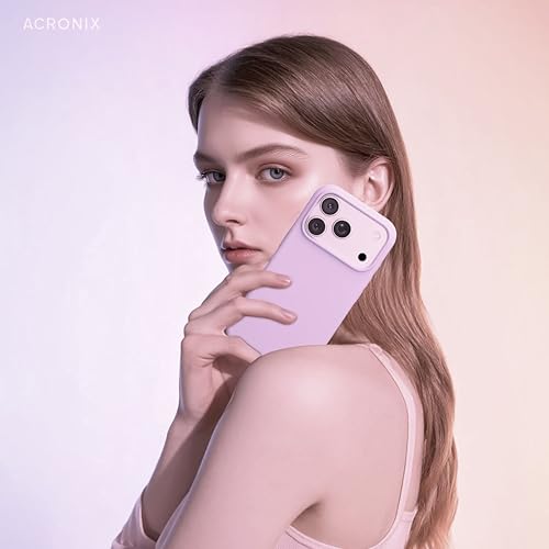 Image of Silicone Case for iPhone 17 Pro Max 6.9-Inch, Silky-Soft Touch Full-Body Protective Phone Case, Shockproof Back Cover for iPhone 17 Pro Max (Lite Pink)