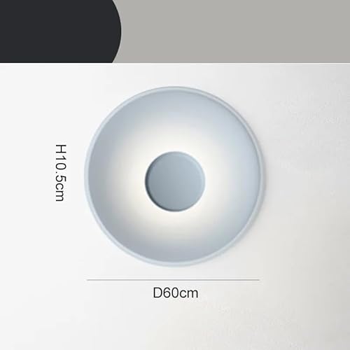 シャンデリア, Makaron ベッドサイド 勉強部屋 装飾 LED メタル ウォールランプ 子供部屋 寝室 ホームステイルーム 天井ランプ(Cool White,D-D30CM H135CM_D 60CM H 10.5CM_16-20W)