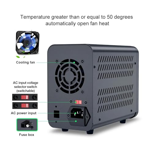 Alimentation de table régulée CC variable 5V affichage LED - 7