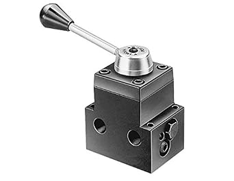 SPX Power Team 9506 Pump Mounted Manual Valve with Position-Check for Double Acting Cylinder, 4 Way, 3 Position Tandem Center