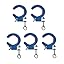 5pcs Blue