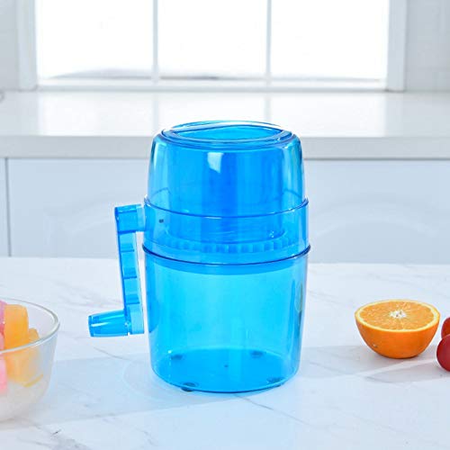 Gavigain Mini Ice Crusher, Household Hand Crank Ice Crusher Manual Ice Shaver Machine Kitchen Utensils for Home Use