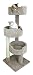 New Cat Condos 52" Deluxe Cat Tree, Brown, Large