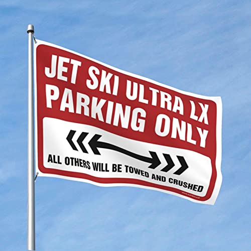 Drapeau Jet Ski Ultra Lx 120x180cm pour habiller un grand mur de chambre ou porche