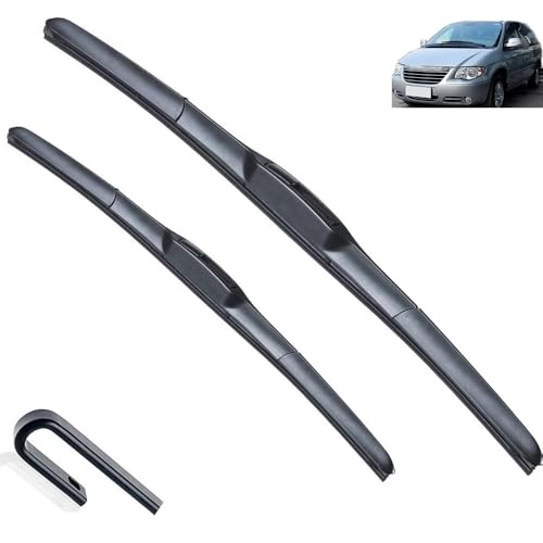 Essuie-glaces de pare-brise avant pour Voyager 2001 2002 2003 2004 2005 2006 2007