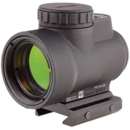 Trijicon MRO-C-2200004 1x25mm Miniature Rifle Optic (MRO) Riflescope with 2.0 MOA Adjustable Red Dot Reticle with Low Mount