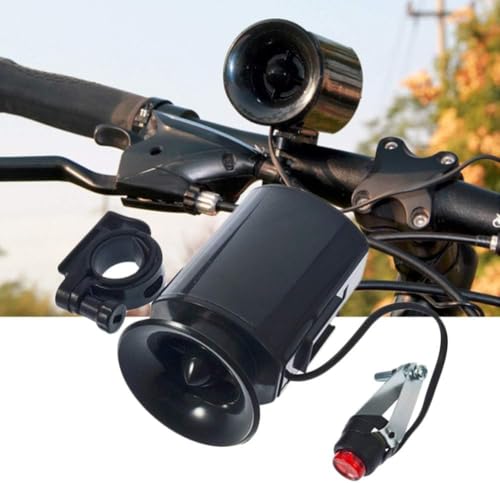 Electronic Cycling Horn, 6 Sounds Loud Bicycle Horns Bike Handlebar Ring Bell Alarm Speaker Bell Bike Horn for Mountain, Road Bikes Cycling, Scooters - Image 9