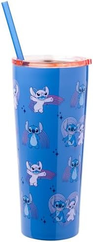 Silver Buffalo Disney Lilo and Stitch Featuring Angel and St