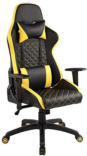 Renovation House Office Chair Ergonomic Gaming Chair Computer Chair Office Chair Racing Chair High Back Adjustable Chair (Color : Orange Size : Free Size) image 5