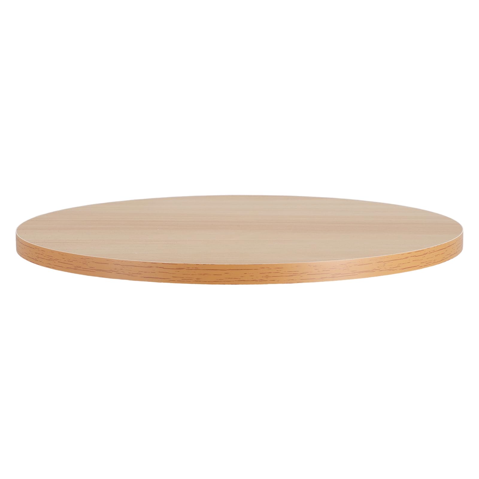 Plateau de table rond en bois massif avec surface lisse et épaisse pour une stabilité totale