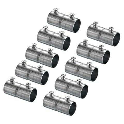 sourcing map 20mm EMT Set Screw Coupling Cover