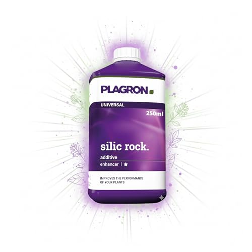 Easy Act Plagron Silic Rock 250ml, Silizium Dünger für stärkere Zellstruktur, gesunde Wurzeln und widerstandsfähige Pflanzen, Pflanzendünger