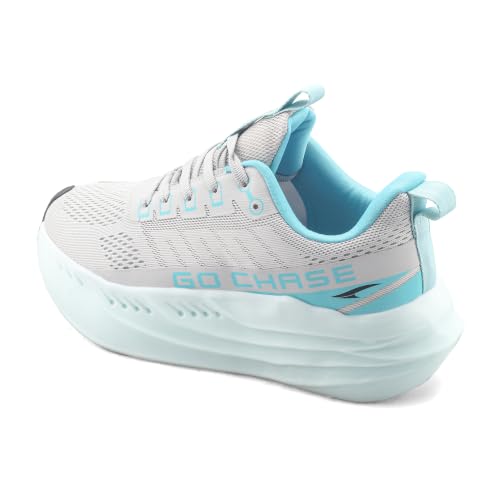 Image of ASIAN Aerofoam-01 Men's Running Shoes with Breathable Mesh Upper | Energy Return Sole, Lace-Up Fit & Lightweight Comfort