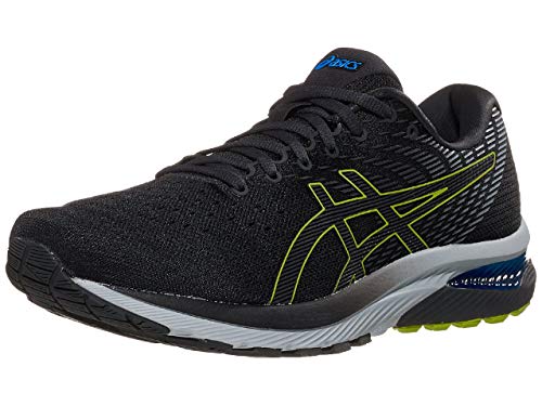 ASICS Men's Gel-Cumulus 22 Running Shoes, 10M, Graphite Grey/Lime Zest