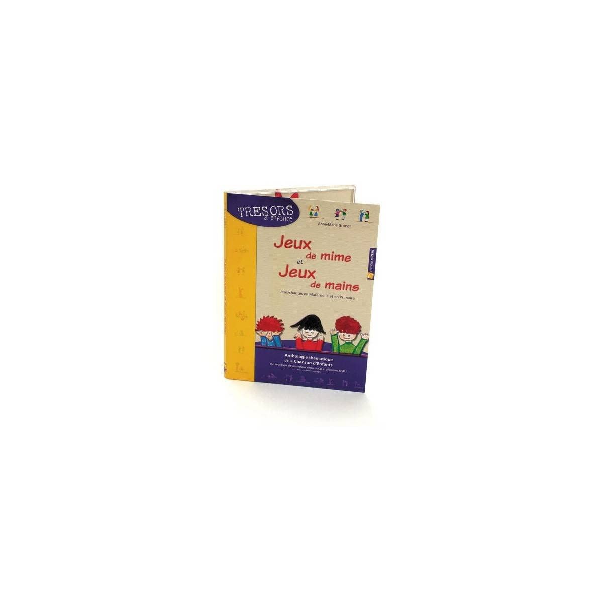 DVD MIMES ET Jeux DE Mains para mejorar la motricidad fina y expresión en niños