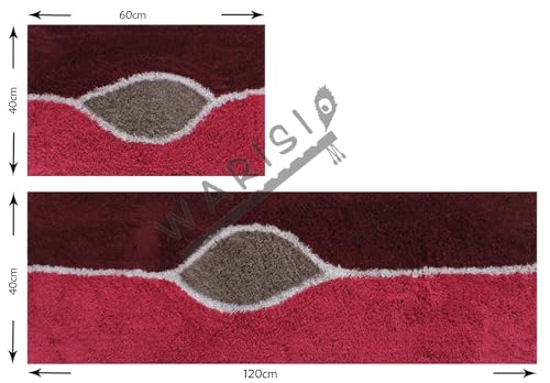 Image of Cotton Kitchen Doormat| Floor Mat | Door Mat| Anti-Slip, Soft,Washable, Printed, Designer, for Floor, Kitchen, Room Offices (120L X 40W & 60L X 40W Centimetre), Rectangular (Design-8)