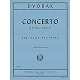 Dvorak, Antonin - Concerto in a minor, Op. 53 - Violin and Piano - by Ivan Galamian International